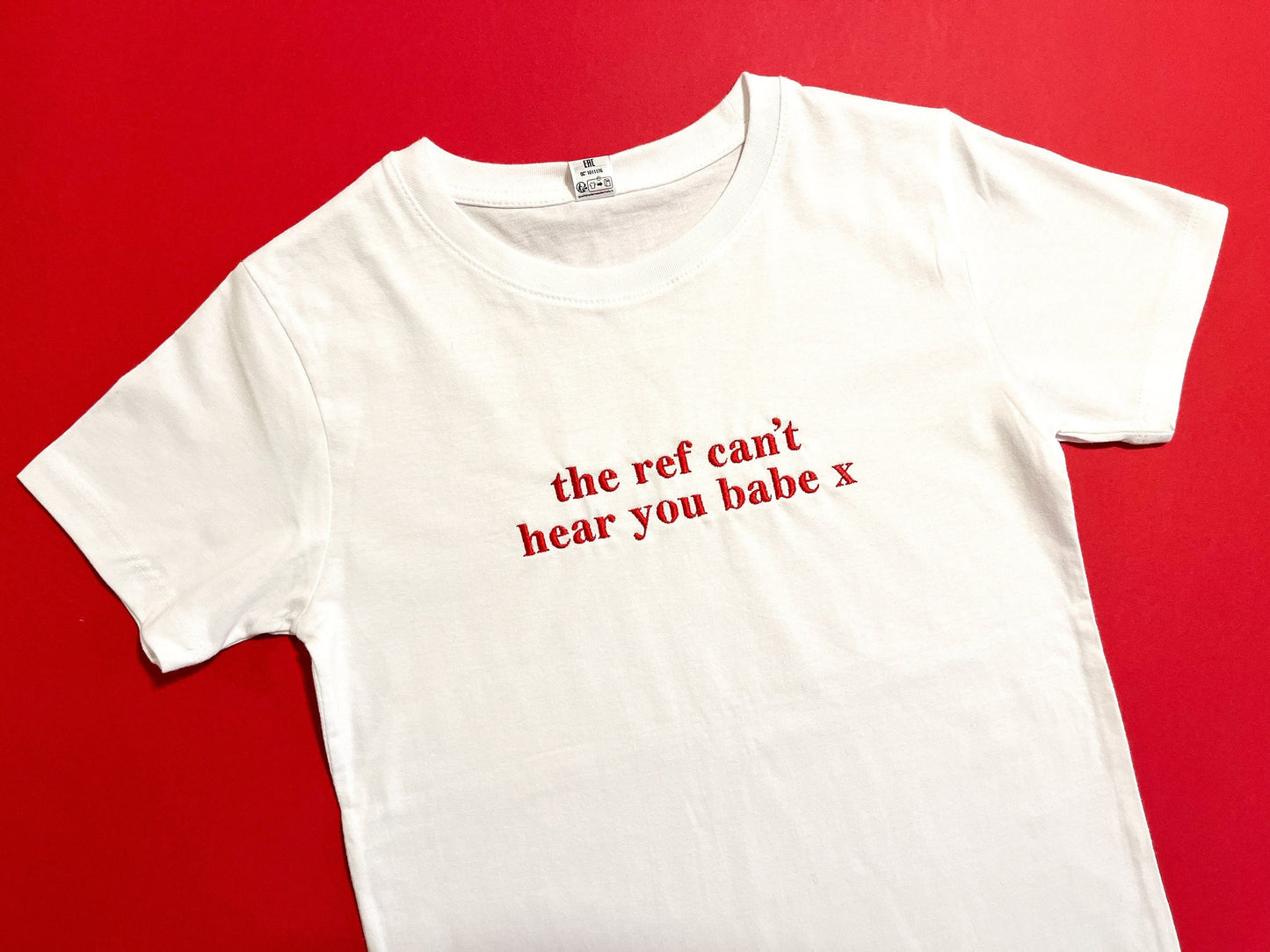 The Ref Can't Hear You Tee
