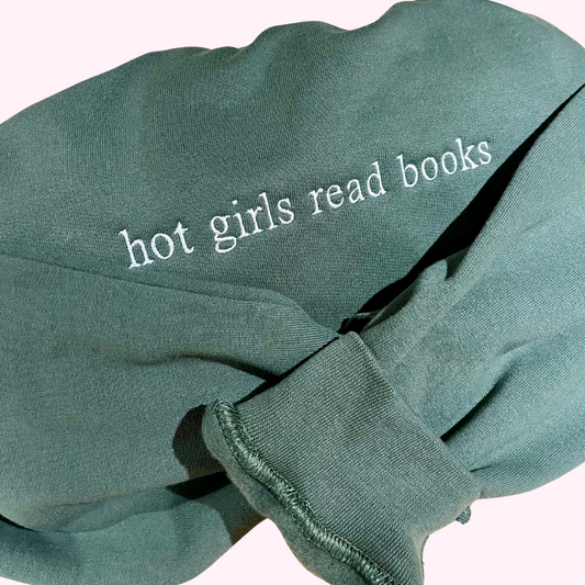 Hot Girls Read Books Sweater