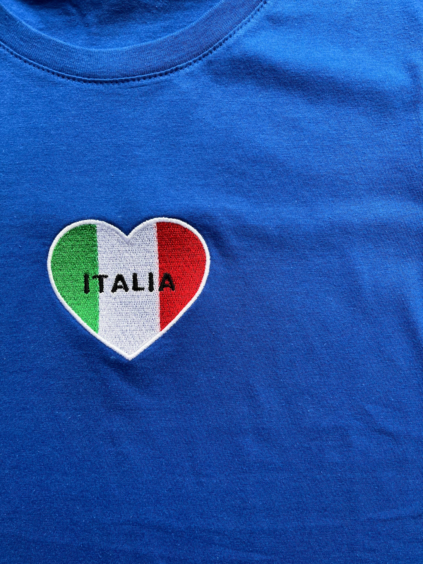 Italy Embroidered Tee