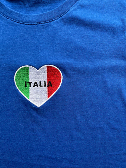 Italy Embroidered Tee