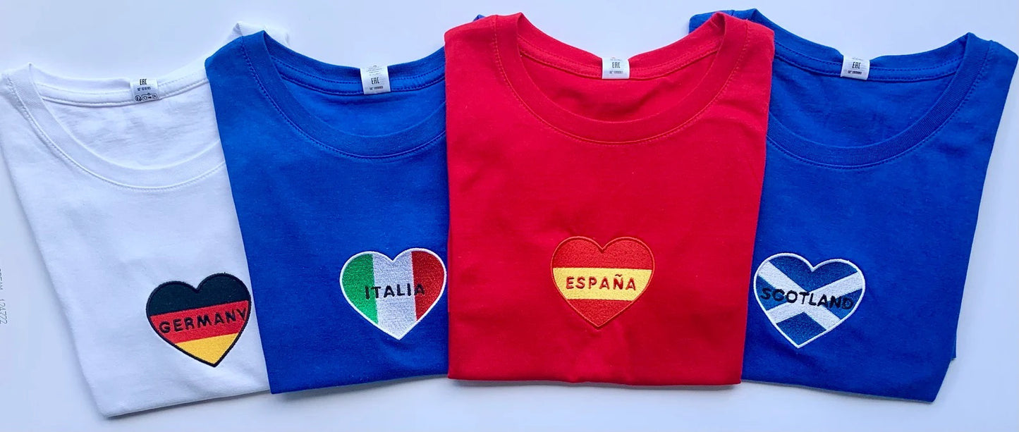 Scotland Heart Tee
