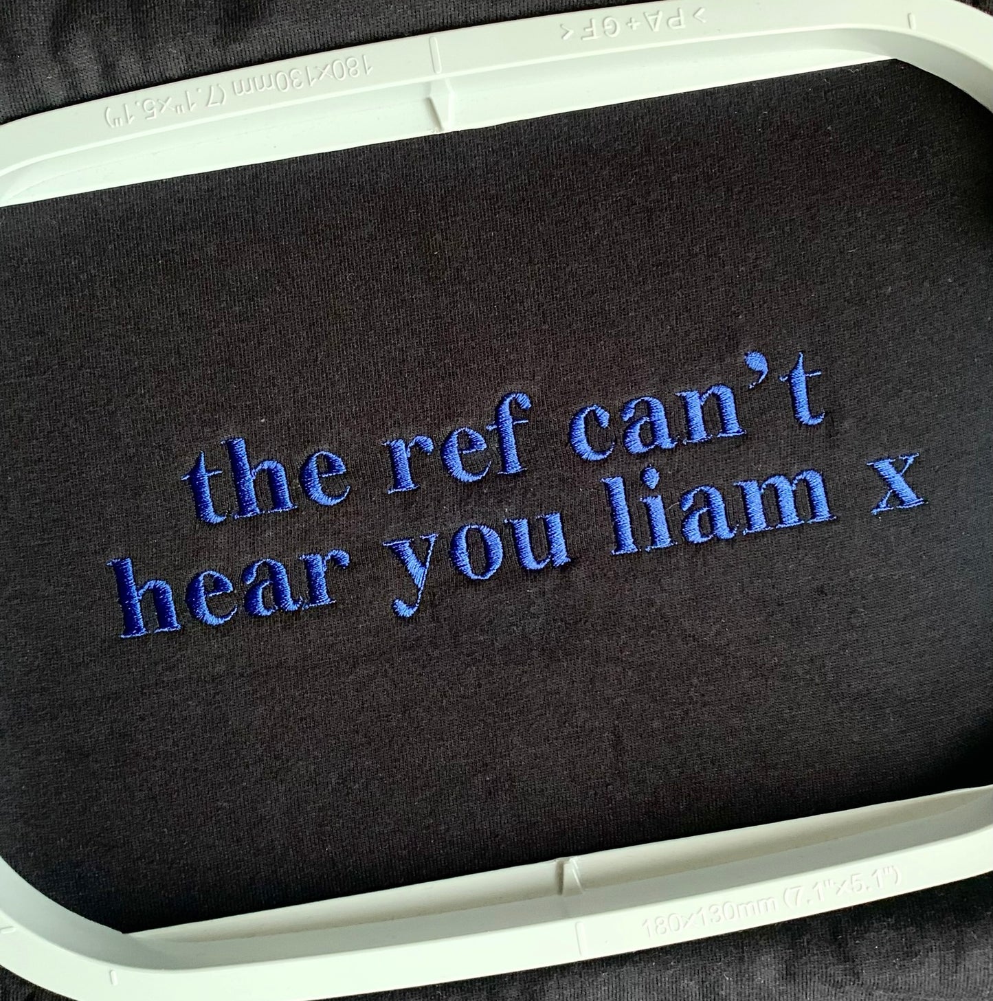 The Ref Can't Hear You Custom Tee