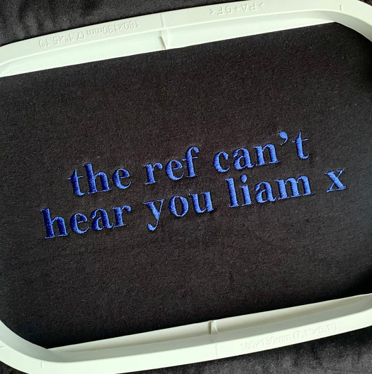The Ref Can't Hear You Custom Tee