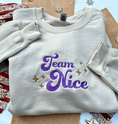 Team Nice Sweater