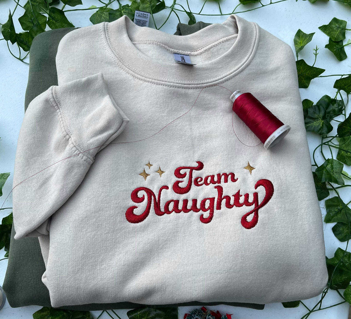 Team Naughty Sweater