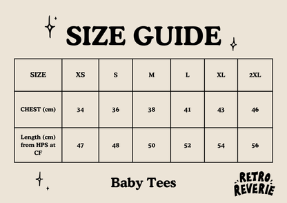 Short n Sweet Baby Tee